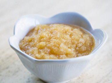 Apple puree