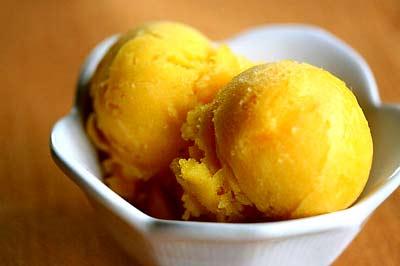Glace mangue passion