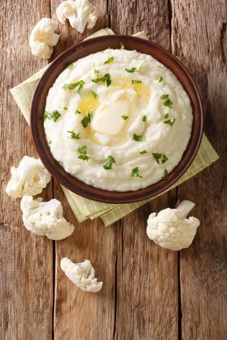 Creamy cauliflower rice
