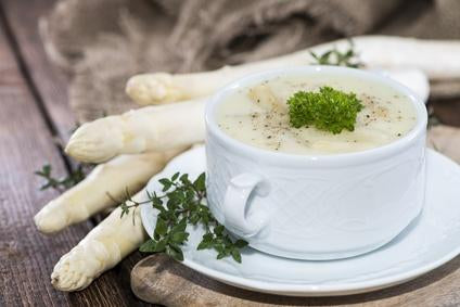 CREMA DE ESPÁRRAGOS CON TRUFA NAVIDAD