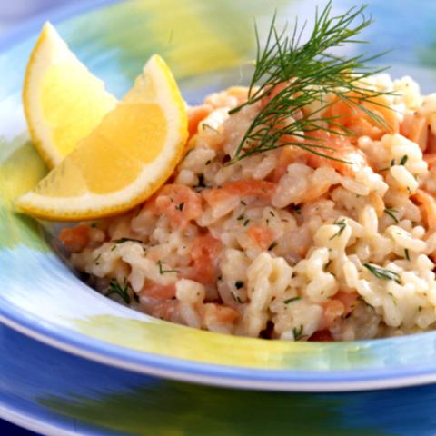 Salmon & Dill Risotto