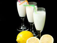 Sorbete de limón cremoso