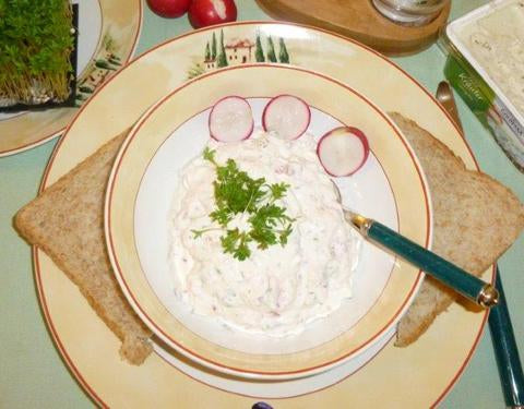 Radishes and Cress Dip