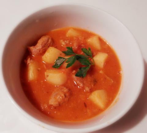 Чанахи с фасолью