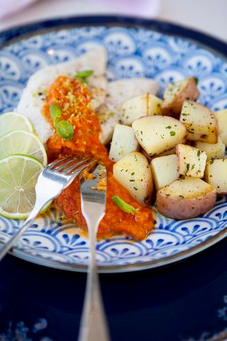 AUSTRAL HAKE WITH POTATOES