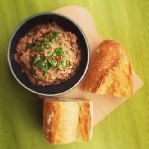 RILETTES DE FOIES DE VOLAILLE AU VIN, A L'ORANGE ET AU BALSAMIQUE