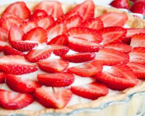 Michèle's Slimming Strawberry Tart