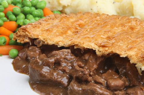 Steak and Mushroom Pie