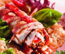 ROULÉ DE DINDE À LA PROVENÇALE ET RIZ de Laine