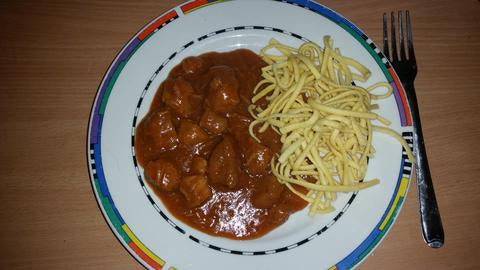 Malt beer goulash a la Mimi