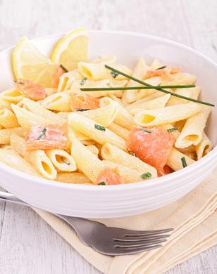 Penne with Salmon