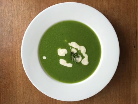Kartoffel-Erbsensuppe