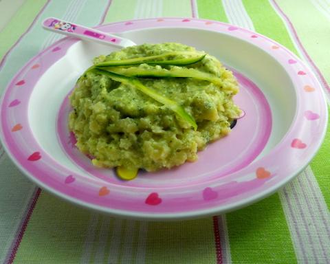 Zucchini and Robiola Condiment for Pastries (Babies 1-3 years)