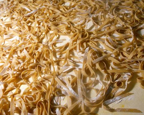 Fresh Chestnut Pasta (ideal for tagliatelle)