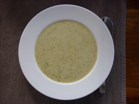 Mustard Cream Leek Soup