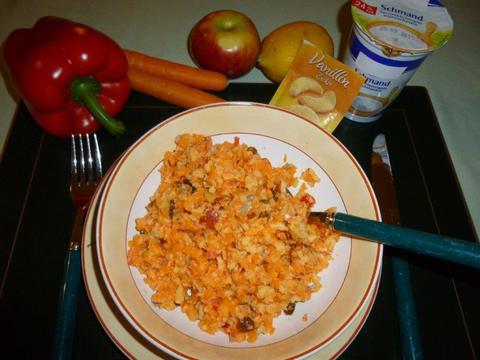 Apple-Carrot-Pepper Salad