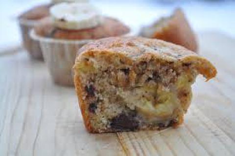 Muffins banane chocolat d'Angélique