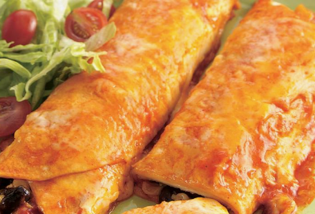 Bean Enchiladas (Eat to Live inspired)