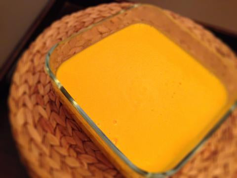 CREMA DE ZANAHORIA CON QUESITOs Y YOGUR GRIEGO