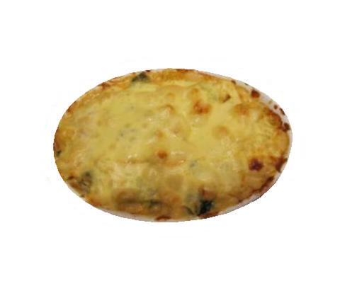 Potato gratin with chicken breast