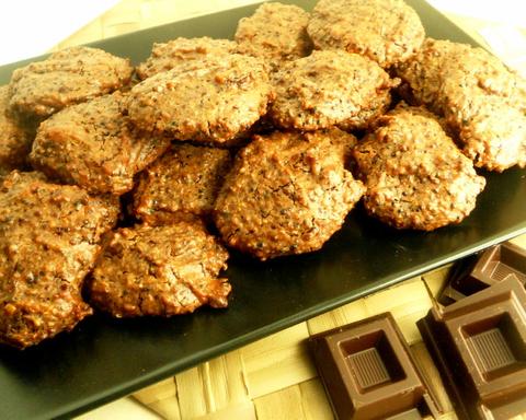 Quinoa and Chocolate Cookies (Egg Free)