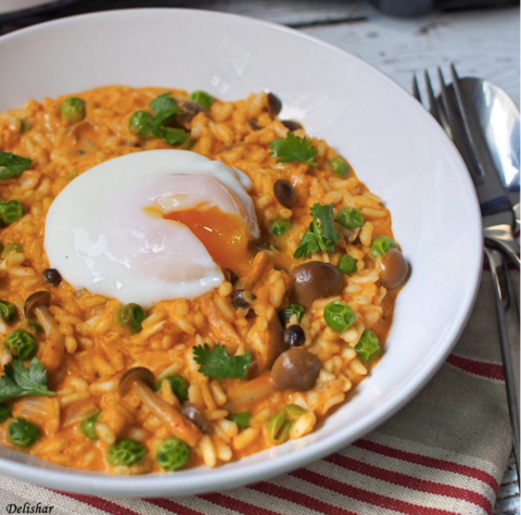 Thai Curry Risotto