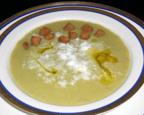 Light Cream of Asparagus and Potato