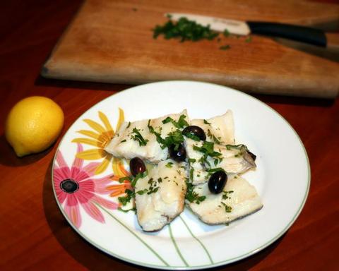 Steamed Codfish