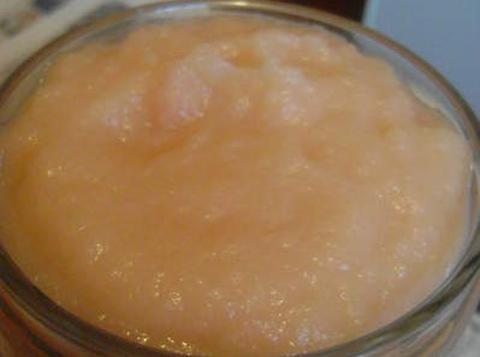 Apple-banana puree