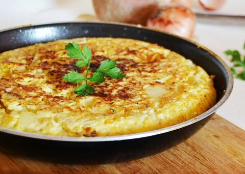 Tortilha de bacalhau